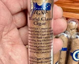 Each Cigar individually kept in presidential Glass Tube