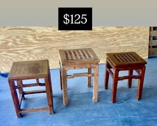 Chinese plant stands