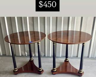 Classical Mahogany side tables