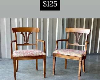 Biedermeier style chairs