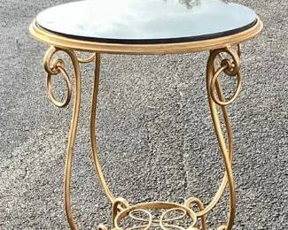 Fine Gilt metal Marble inset Gueridon 