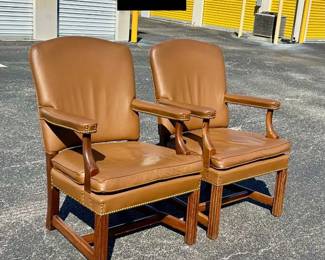 Leather Gainsborough style