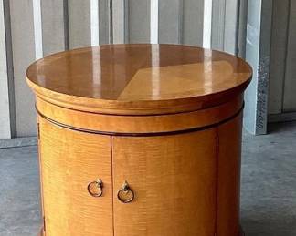 Biedermeier Style Drum commode 