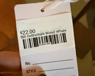 Bill Gottschalk Wood Whale