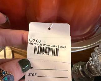 Vtg Nordic Ware Cake Stand