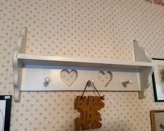 Heart Wall Shelf