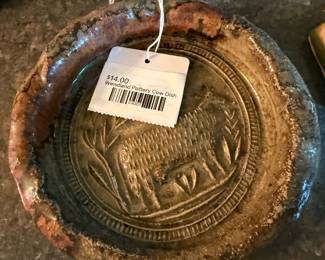 Wendland Pottery Cow Dish