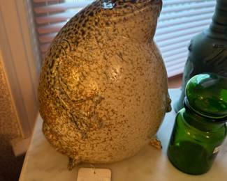 Ceramic Bullfrog Figurine 