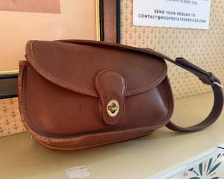 Vtg Coach Prairie Crossbody