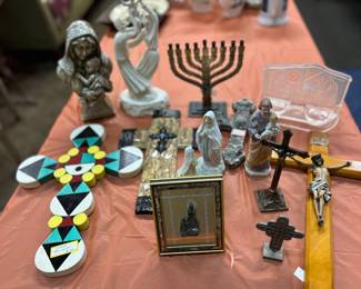 Collection religious items