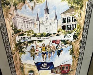 Crescent City Classic poster-- one of two