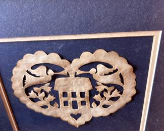 Pennsylvania Fraktur--  Scherenschnitte