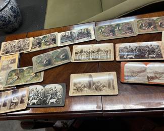 Collection stereoscopic cards