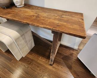 Hand Hewn Table