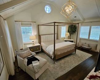 Modern King Canopy Bed