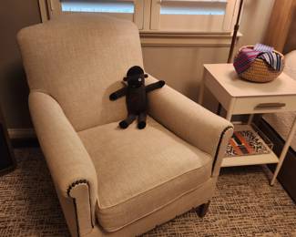 Restoration Hardware Chair with nail head trim