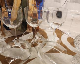Baccarat Crystal Stemware