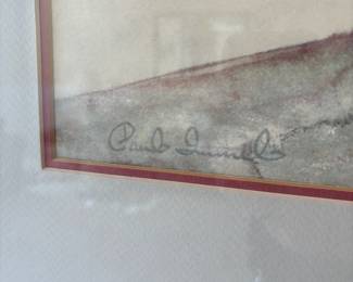 Framed & Matted Cosmo Flower Bouquet Still Life by Paul Immel