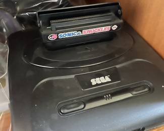 Sega Genesis 1 Console Gaming System, Sonic & Knuckles Sega Genesis Cartridge
