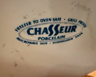 Chasseur Porcelain White Lidded Casserole Dish