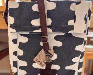 Maika City Sling Echo Charcoal Pattern Crossbody Bag