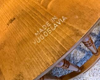 Oval Oak Dining Table with Dining Chairs