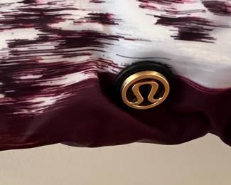 Lululemon Pink Multicolor Gym Bag