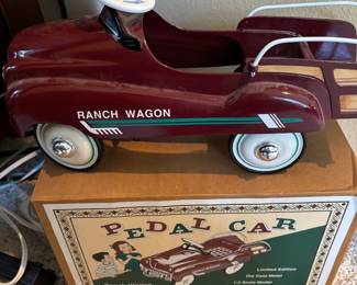Pedal Car Ranch Wagon 1:3 Scale Die Cast Model