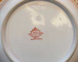 Shofu China Floral Hand Painted Porcelain Bowl