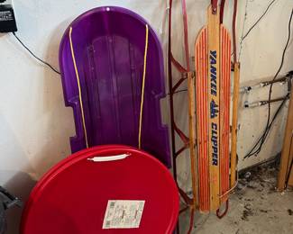 Antique Yankee Clipper Sled 