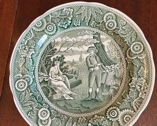 Spode Archive Collection Georgian Series "Woodman" Dinner Plate