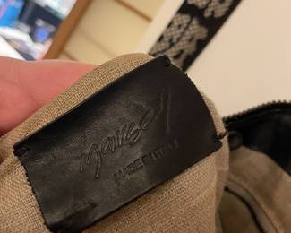 Marsèll Black Leather Carryall Tote Bag