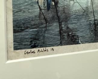 2018 Carlos Avilés – Photography Print on Amate Bark Paper