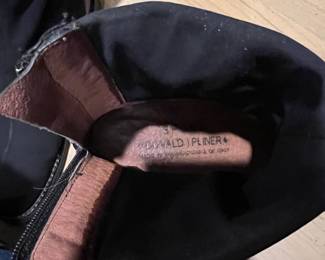 Donald Pliner Black Boots