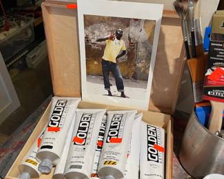 Golden Heavy Body Artist Acrylics Paints &nbsp;