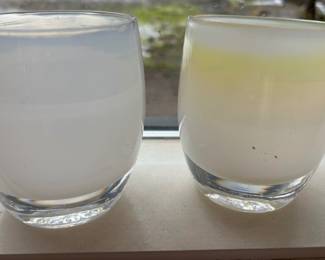 Glassybaby Votive Candle Holders – Dream, Angel