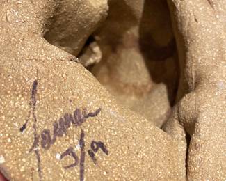 Japanese Pottery Daruma Figure – Signed by Artist