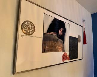 2015 Mixed Media & Photography Art Panel "Looking Back" by Deborah Bell