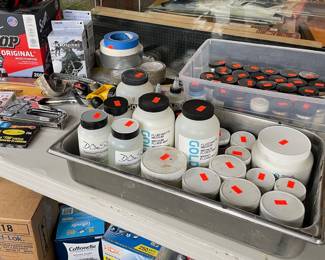 Scott Shop Towels Original Multi-Purpose Wipes, Kahtoola Micro Spikes, DomS Epoxy Resin, Golden Acrylic Fluid Matte Medium