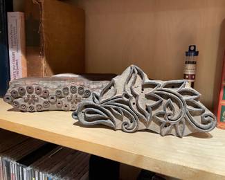 Wooden Textile Printing Fabric Blocks