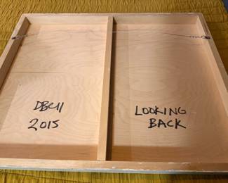 2015 Mixed Media & Photography Art Panel "Looking Back" by Deborah Bell