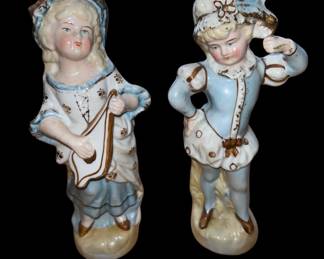Ceramic antique Italian sculptures 