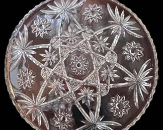 Crystal Serving Dish
