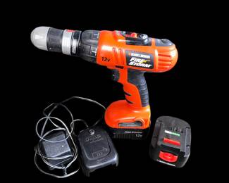 Black and decker compact drill set