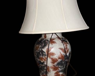 Large Ceramic Japanese  lamp