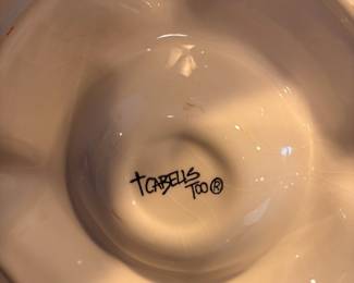 T. Cabells Too Hand Painted Washington State University Cougars Themed Serving Platter