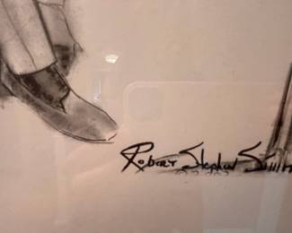 Framed Print "Legends: The Original Rat Pack" by Robert Stephen