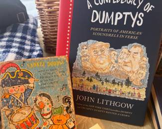 1975 Fisher Price Yankee Doodle Pocket Radio Music Box, A Confederacy of Dumptys By John Lithgow 