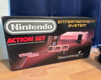 1988 Nintendo Entertainment System Action Set 