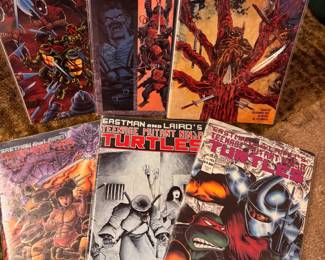 1990 Mirage Studios Teenage Mutant Ninja Turtles The Movie Summer, 1990 Mirage Studios&nbsp;Teenage Mutant Ninja Turtles Book 29, 1991 Mirage Studios&nbsp;Teenage Mutant Ninja Turtles Volume 1 Issue #42, 1989 Mirage Studios&nbsp;Teenage Mutant Ninja Turtles #18, 1987 Mirage Studios&nbsp;Eastman and Laird's Teenage Mutant Ninja Turtles #17, 1987 Mirage Studios&nbsp;Teenage Mutant Ninja Turtles #10